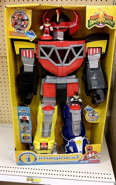 Imaginext Power Rangers Morphing Megazord Fisher-Price - DX Robo