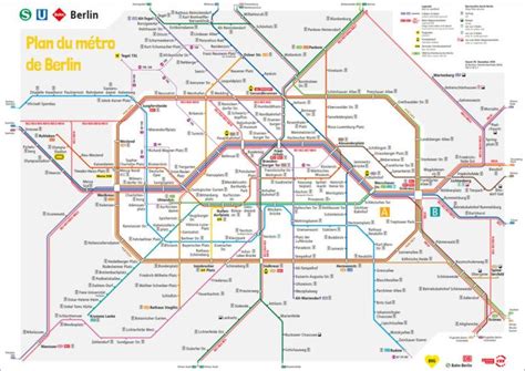 Métro Berlin : Prix et tickets 2019, horaires, plan & lignes | Bons Plans Berlin | Berlin, Métro ...