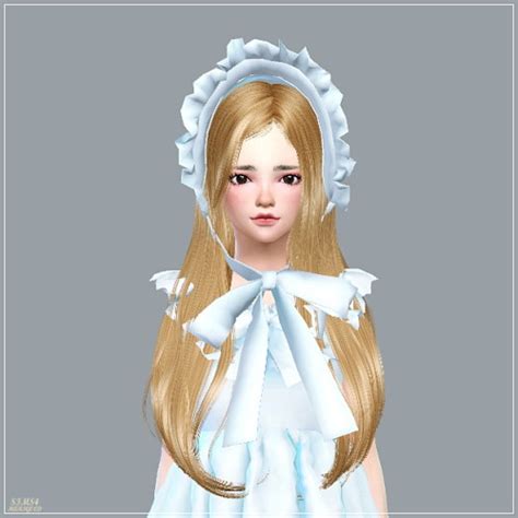 Child Frill Bonnet at Marigold » Sims 4 Updates