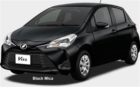 New Toyota Vitz Body color photo, Exterior colour picture, colors image