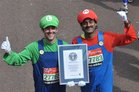 Guinness world record set at London Marathon by runners supporting the ...