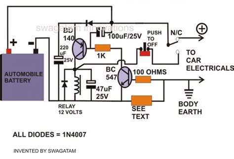 Automotive Electronic Fuse Circuit | Homemade Circuit Projects