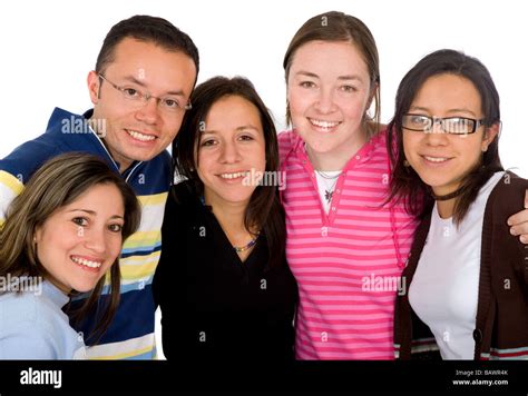 group of happy friends Stock Photo - Alamy