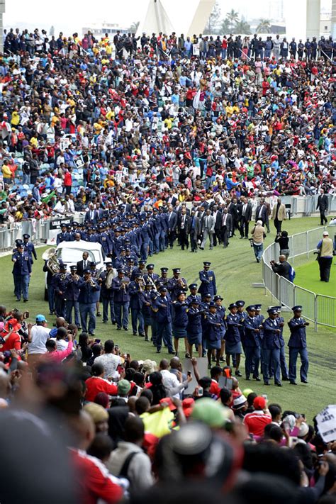 Senzo Meyiwa's funeral, 1 Nov 2014 | Senzo Meyiwa receives a… | Flickr