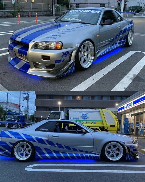 Nissan Skyline R34 GTR (2 Fast 2 Furious replica)