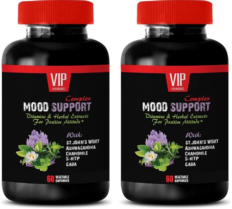 Amazon.com: Mood Enhancer Supplements for Women - Mood Support Complex - GABA ashwagandha - 2 ...