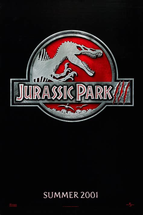 Jurassic Park III (#1 of 3): Mega Sized Movie Poster Image - IMP Awards