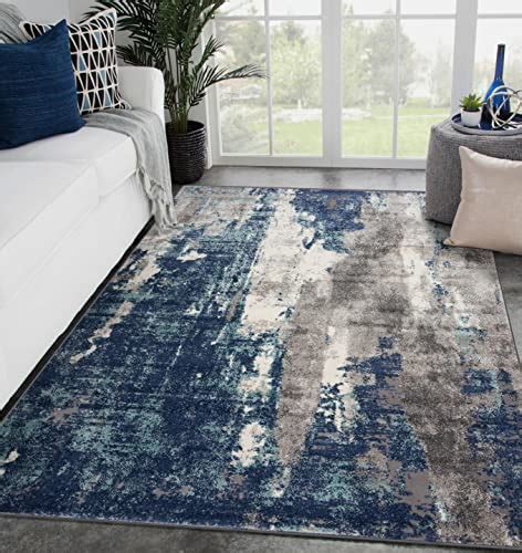 Best Modern Blue And Gray Area Rugs