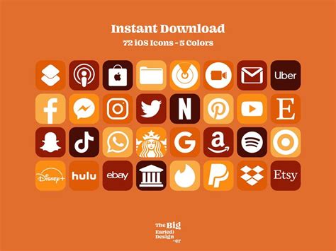 Bitmoji App Icon Aesthetic Orange - 17 Orange Icons Ios 14 Ideas Orange ...