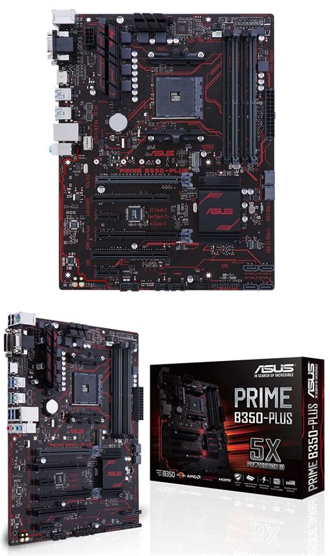 Buy ASUS Prime B350-Plus Motherboard [PRIME-B350-PLUS] | PC Case Gear Australia