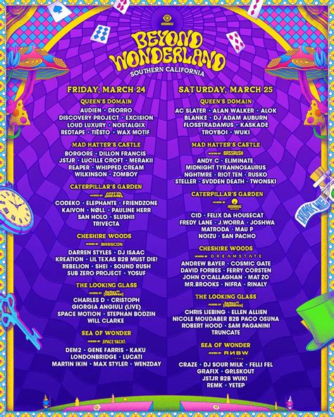 Beyond Wonderland 2024 | Lineup | Tickets | Schedule | Map | Dates | Live Stream | Spacelab ...