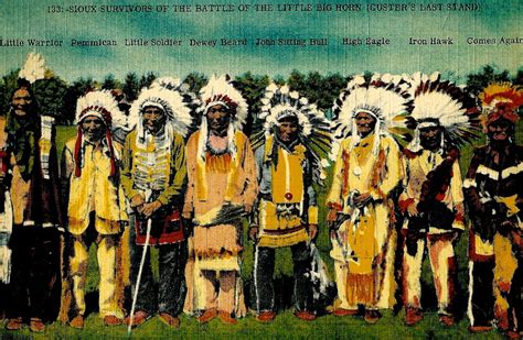 Little Bighorn Survivors by Bill Groethe, 1948. – Andrew Hogarth