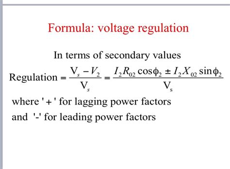 Formula For Voltage