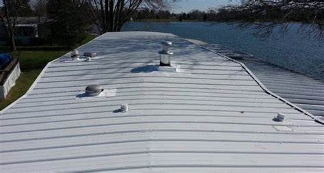 Mobile Home Roof Coating Acrylic Latex Elastomeric - Get in The Trailer