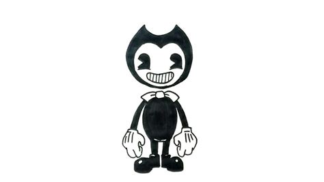 How to Draw Bendy from Bendy and the Ink Machine - YouTube