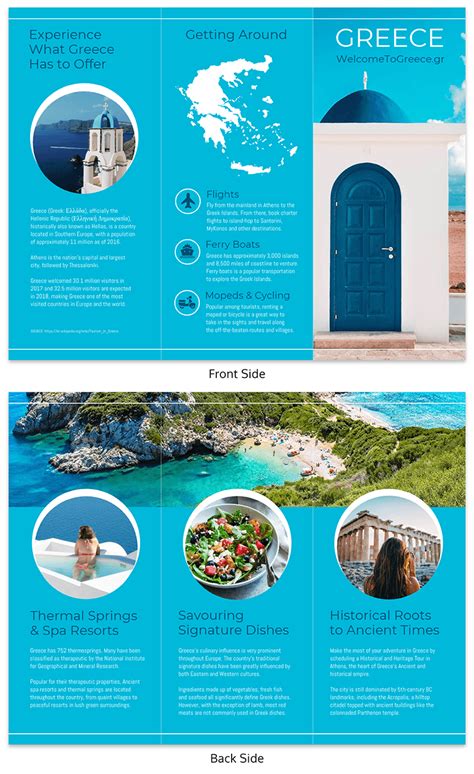 15+ Travel Brochure Examples to Inspire Your Design - Venngage Gallery