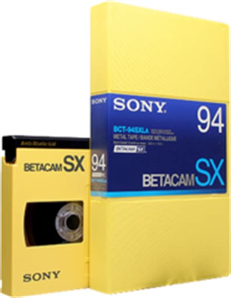 Betacam SX Tape - Beta SX - Betacam SX