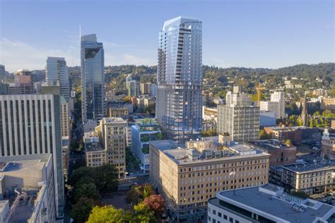 Groundbreaking set for 35-story tower, Ritz-Carlton hotel at site of downtown Portland food cart ...