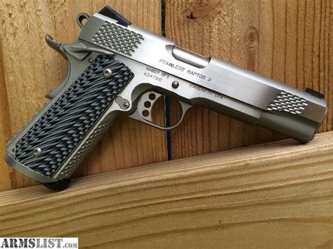 ARMSLIST - For Sale: Custom KIMBER RAPTOR II w/extras (stainless)