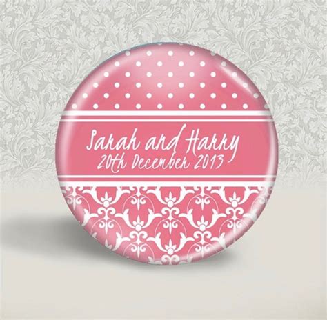 Wedding favor magnets 20 wedding favor magnets by BadgeBliss