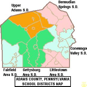 Template:Adams County, Pennsylvania School Districts - Wikipedia