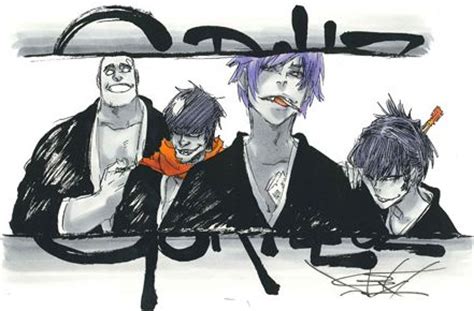 Bleach's Tite Kubo draws Gorillaz Tribute Art - Capsule Computers