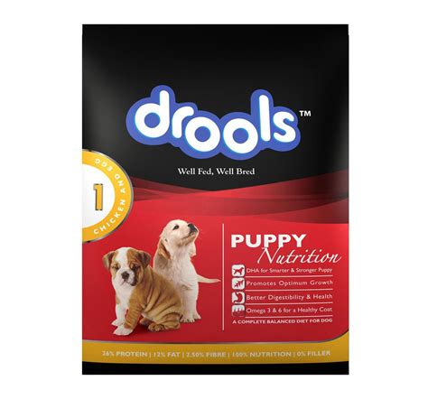 Drools Dog Food Puppy Lamb http://www.dogspot.in/shop/ | Dog food recipes, Chicken puppy, Food