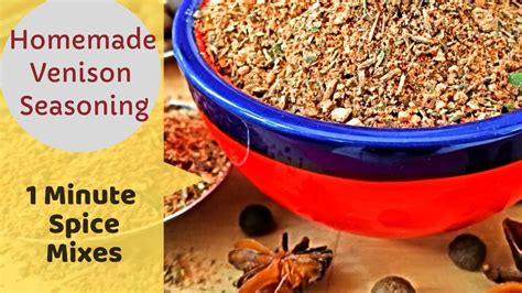 How to Make Venison Seasoning in ONLY 1 Minute | Fab Flavors For Your ...