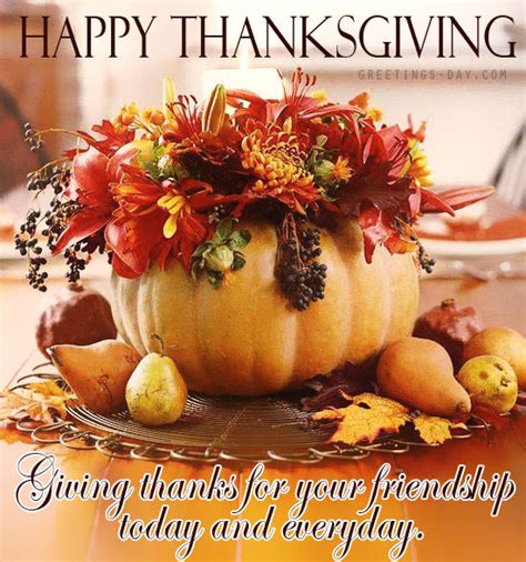 Happy Thanksgiving Giving Thanks For Your Friendship... Pictures ...