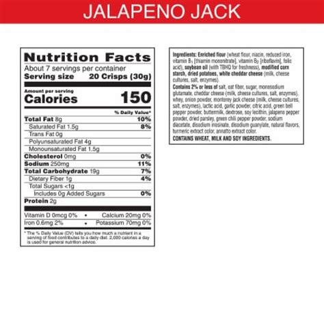 Cheez-It® Snap'd Jalapeno Jack Cheese Cracker Chips, 1 ct / 7.5 oz - Kroger