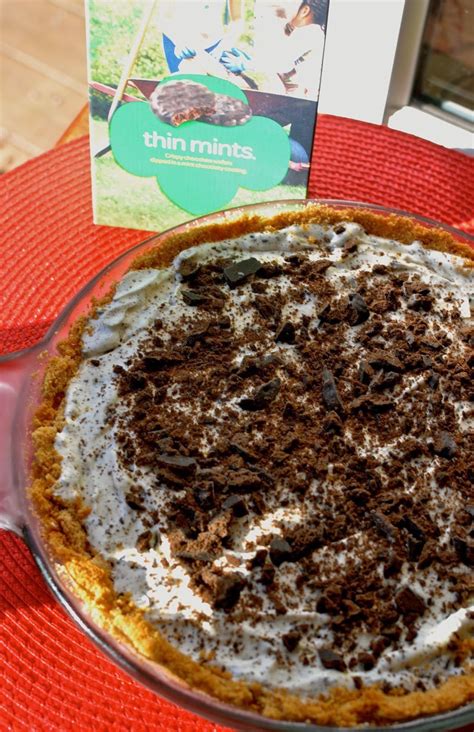 Thin Mints Ice Cream Pie - A Southern Soul