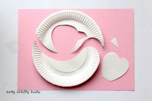 Paper Plate Love Birds - Arty Crafty Kids