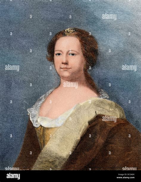 Deborah Read Franklin, wife of Benjamin Franklin Stock Photo: 59081083 ...