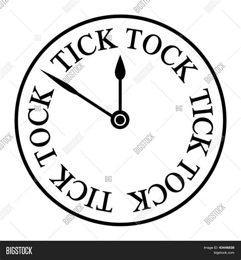 Tick Tock Clock Image & Photo (Free Trial) | Bigstock