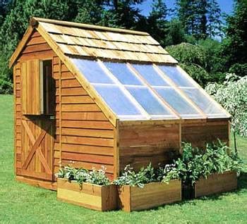 Cedar Greenhouse Shed Kit - 8 x 8 - SH88