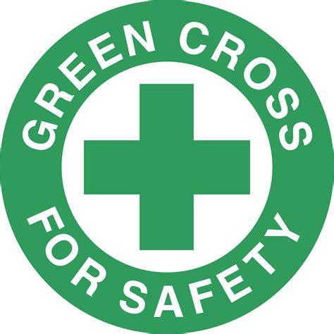 GREEN CROSS FOR SAFETY Logo PNG Transparent & SVG Vector - Freebie Supply