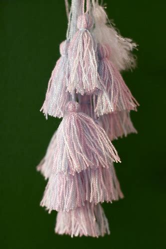 yarn tassels | made some tassels for bookmarks from leftover… | Flickr