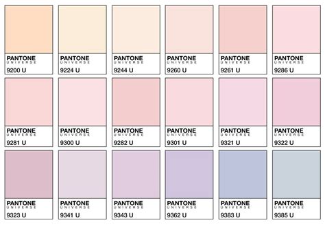 Pantone pastels | Pantone colour palettes, Aesthetic colors, Pantone color