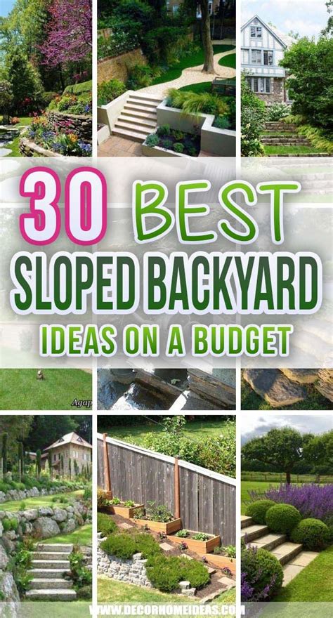 30 Best Sloped Backyard Ideas On a Budget | Sloped garden, Sloped backyard, Sloped backyard ...