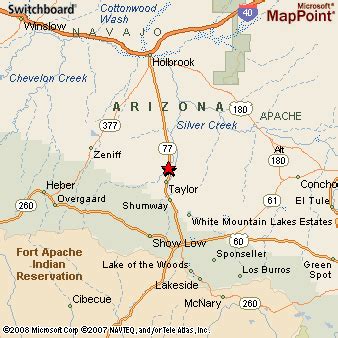 Where is Snowflake, Arizona? see area map & more