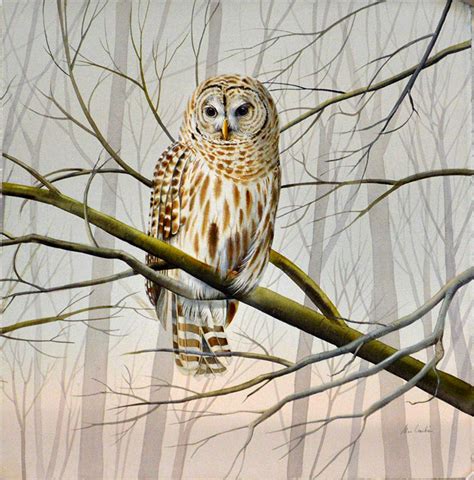 Owl Perched – R. MICHELSON GALLERIES