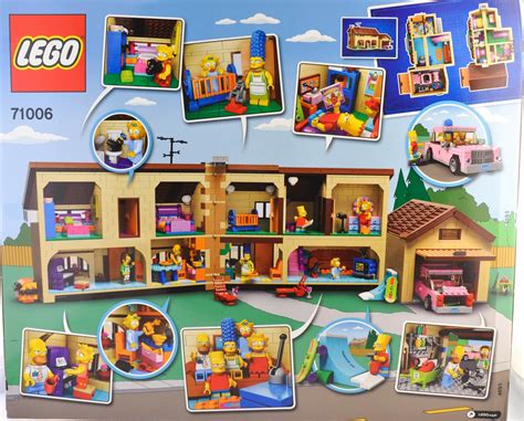 Oz Brick Nation: LEGO The Simpsons 71006: The Simpsons House Review