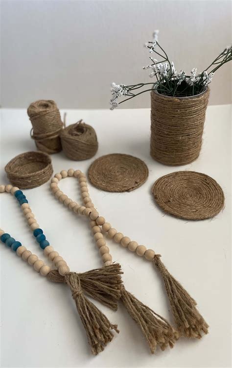 5 DIY Jute Home Decor Ideas - Love to stay home