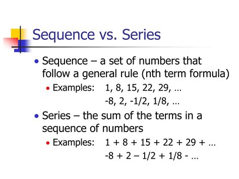 PPT - Arithmetic and Geometric Series PowerPoint Presentation, free ...