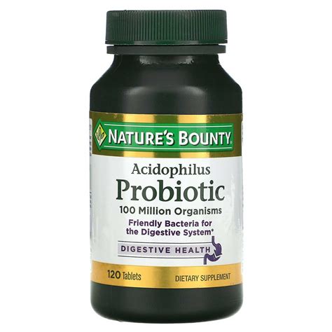 Probiotic 120 Tab nature’s bounty online store in egypt | Vitazon