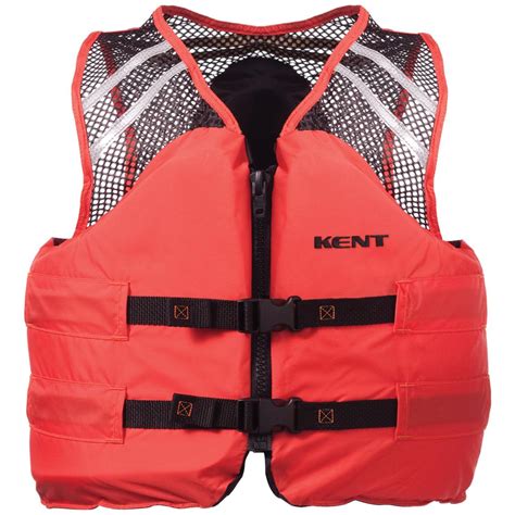 Kent® Mesh Classic Commercial Life Vest - 206403, Emergency & Rescue Throws at Sportsman's Guide