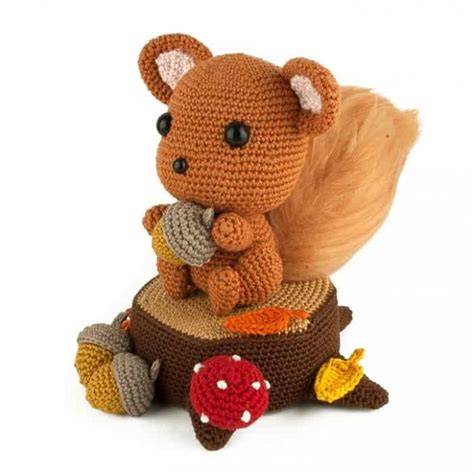 Crochet pattern Squirrel | Sabrina's Crochet