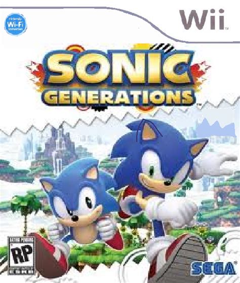 Sonic Generations Wii cover by KingCosmos on DeviantArt