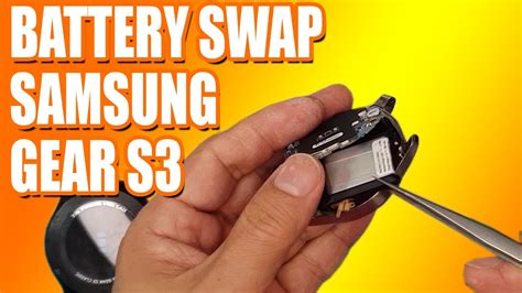 Samsung Gear S3 Frontier Teardown, Battery Replacement