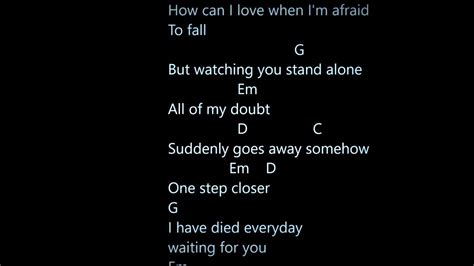 A Thousand Years - Chords and Lyrics - YouTube